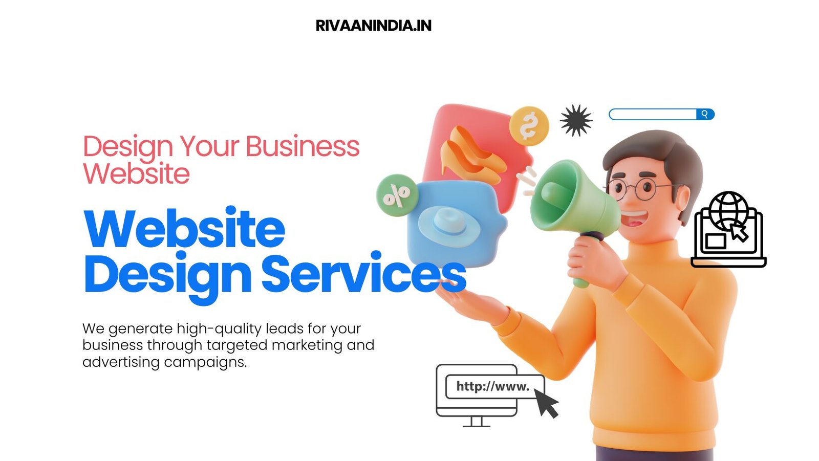 White Illustration Seo Strategies Facebook Cover (7)